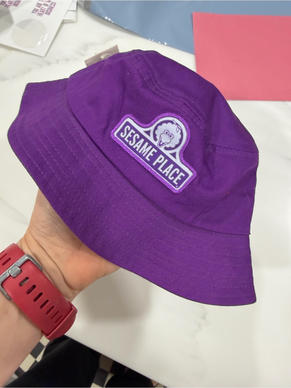 Workshop Republic Clothing Purple Sesame Place Kids Bucket Hat